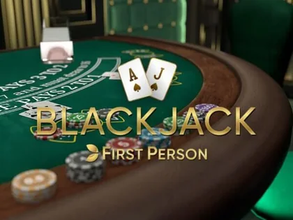 First Person Blackjack — stół w kasynie na żywo